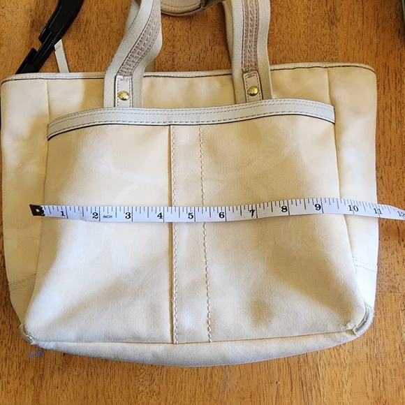 Coach Scribble Signature Cloth Bag - Picture 7 of 13